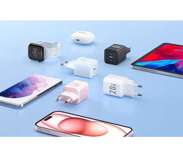 Vention Ładowarka USB-C 20W GaN biała - 1543398 - zdjęcie 4